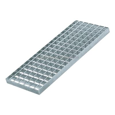 China Galvanized Steel Driveway Grating Heavy Duty Metal 304 316 316L Stainless Steel Floor Drain Grate Square Bar Grating for sale