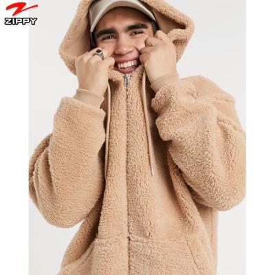 China Custom Men's Faux Rabbit Fur Kangaroo Breathable Sweatshirts Pocket Hooded Sweater hudies for sale