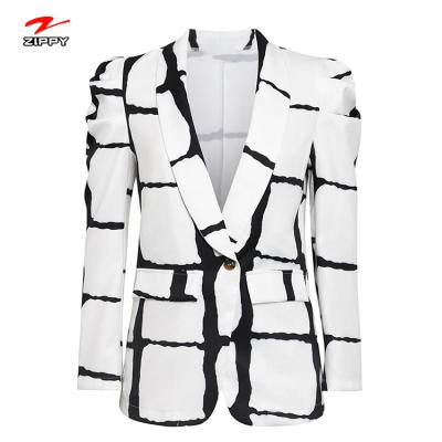 China Women's Casual Jacket Ladies Ladies Blazers DES Lapel Jacket Breathable Women's Jacket Winter Women's Suit for sale