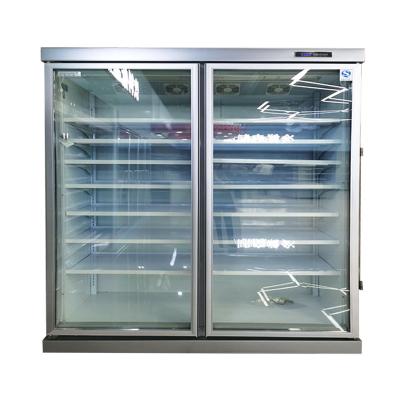 China Large Volume Commercial Double Temperature Supermarket Refrigerator Manufacturer China Freezer and Refrigerator for sale