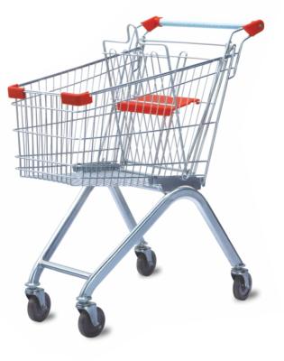 China Unveiling 2019 Most Popular Large Size Dimension Handing Trolley Shopping Trolley for sale