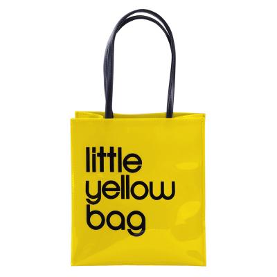 China Fashion new product PVC bag fancy handbags yellow neon ladies small small pinch bag women bags for sale