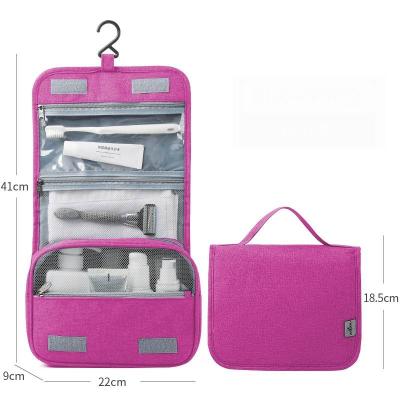 China Hot Selling Fashion Amazon Toiletry Cosmetic Bag With Many Dividers for sale