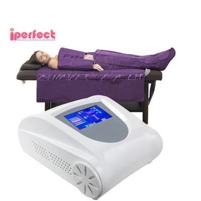 China Cellulite Reduction 3 in 1 Pressotherapy Drainage Massage Pressotherapy EMS Muscle Stimulator Far Infrared Lymphatic Machine for Salon Use for sale