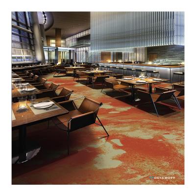 China Washable Printed Carpet Wall To Wall Rugs For Hotel Public Area for sale