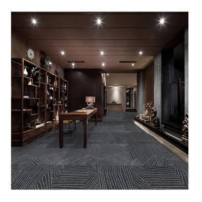 China Washable PVC 100%nylon Commercial Carpet Tile, Office Carpet High School Carpet for sale