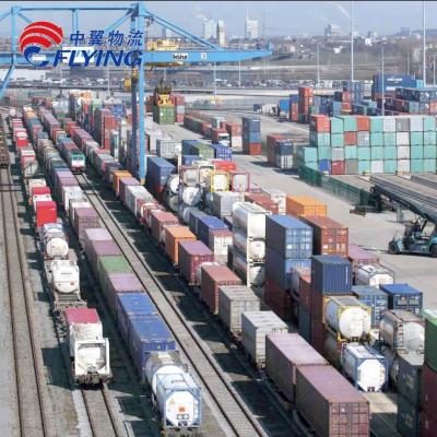 China shipping rates From China to UK/France/Italy door to door ali express ddp delivery railway freight forwarder for sale