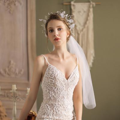 China New Xian Sen Series Corolla Bridal Photo Shooting Head Jewelry Wedding Dress Head Decoration Studio Accessories Stunning Outdoor Photo Shooting Head Jewelry for sale