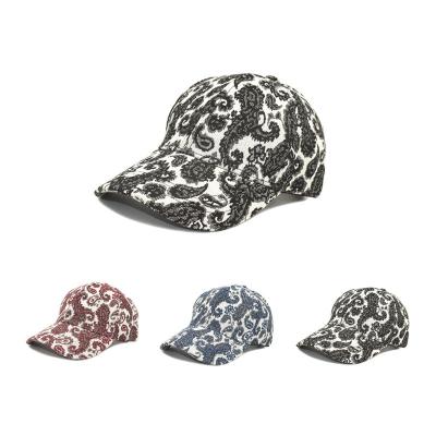 China Autumn New Personalized Denim Iron Ring Broken Baseball Hat Fashion Sunvisor Sunshade Spring and Hat for sale