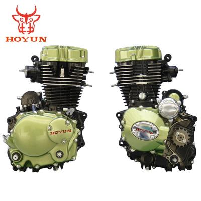 China HOYUN 150 cc Air Cooled High Level Lingmu Sankong 125cc Motorcycle Engine Motorbike Air Cooled Engine for sale