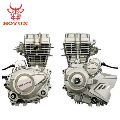 China HOYUN 150 cc Air Cooled High Level Ruilong 125cc Motorcycle Engine Motorcycle Air Cooled Engine for sale