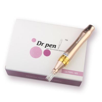 China Rechargeable Dr. Pen Ultima M5-W Microneedle Massager Derma Pen Skin Deram Roller Face Wholesale Anti-puffiness for sale