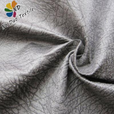 China Waterproof High Quality 100% Polyester Embossed Waterproof Suede Fabric for sale