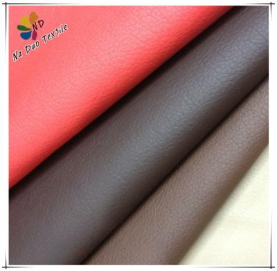 China Waterproof high quality softsofa cushion fabric PU leather material material for sofa for sale