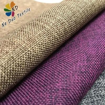 China Naduo waterproof wholesale upholstery sheer linen fabric for lining sofa for sale