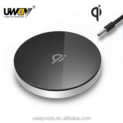 China 2015 New Release Mobile Phone Qi Certified Mini Size Qi Wireless Charger Station For iphone 6 UNI-01103 for sale