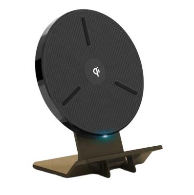 China Airpod Sky/QI Wheel 10W 7.5W Universal Fast Charging Qi Wireless Charging Stand with Led Indicator for Samsung and iPhone for sale