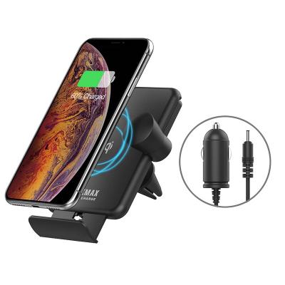 China 7.5W/10W Vehicle Dock Air Vent Car Charger 10W 7.5W Qi Wireless Fast Charging Auto Fast Charger For iPhone 12 for sale