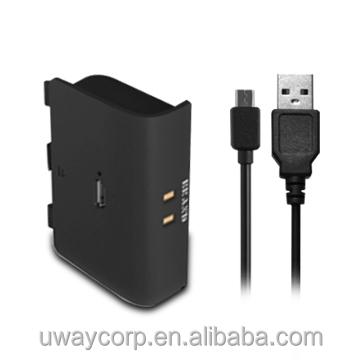 China ABS rechargeable battery pack with micro usb charging cable for xbox one controller for sale