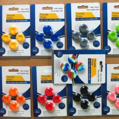 China Silicon PS4 Buttons PS4 Controller Stick Cap Kit Joystick Hat for sale