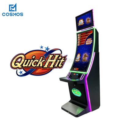 China In 43inch+23.6inch Ideck Touch Screen Daily Life Of Deluxe / Quick Hit Skill Game Machine Online Cabinet for sale