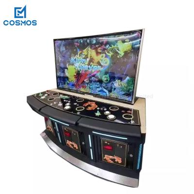 China High Quality 2 3 4 6 8 10 Player Amusement Metal Cabinet Skill Fish Game Table Fishing Machine Price for sale