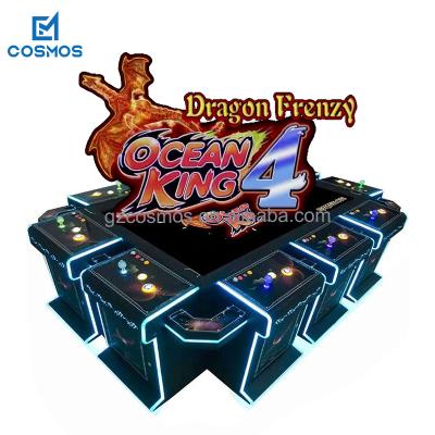 China Software Stability Ocean King 4 Dragon Frenzy Manufacture Of Arcade Customized Game Brands Entertainment Fishing Game Machines for sale