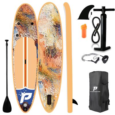 China OEM Unisex Fin Stand UP Flatwater Paddleboard With Carbon Fiber Paddle for sale