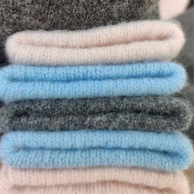 China Winter Autumn Women Breathable 100% Cashmere Socks Mens Sleep Socks for sale