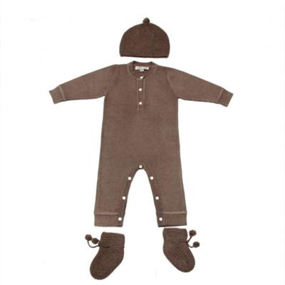 China Anti Shrink Good Quality Baby Sweater Set 100% Cashmere Infant Pullover for sale