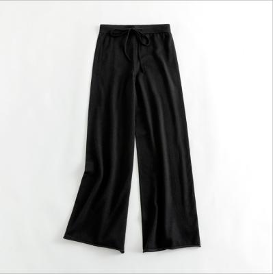 China 2021 High Quality Breathable Cashmere Warm Fashionable Home Loose Pants For Women for sale