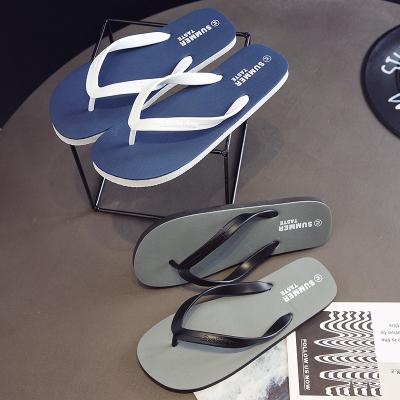 China Damping new men's summer fashion youth trend non-slip tide cool clog flip-flops men's wear summer tide slippers new men's for sale