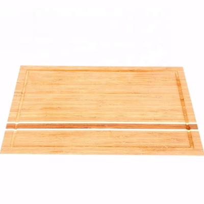 China Kitchen Fruit Charcuterie Viable Cheese Pizza Serving Tray Bamboo Cutting Board for sale