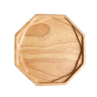 China natural stand Tray For Wedding Decoration Xzt serving 2020-55 bamboo hexagon centerpiece dish cake stand for sale