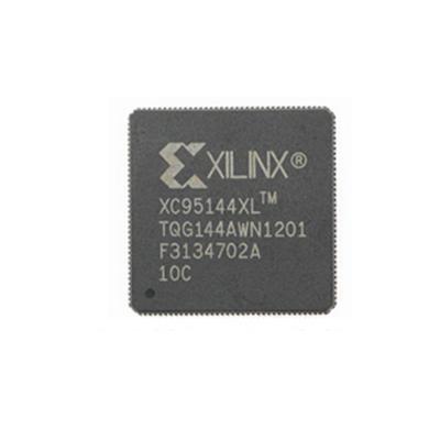 China XILINX XC95144XL-10TQG144C XC95144XL chip new and original XC95144XL-10TQG from QFP144 IC for sale