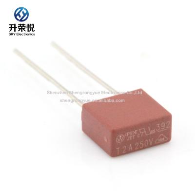 China Power Supplies Littelfuse Wickmann 39212000000 392 Series Fuse T2A 250V Square Fuse Box Shaped Fuse for sale