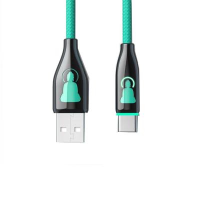 China MP3/MP4 Type C Player 1M 1.5M 2M USB Cable Charging Buddha Light USB Data Cable for sale