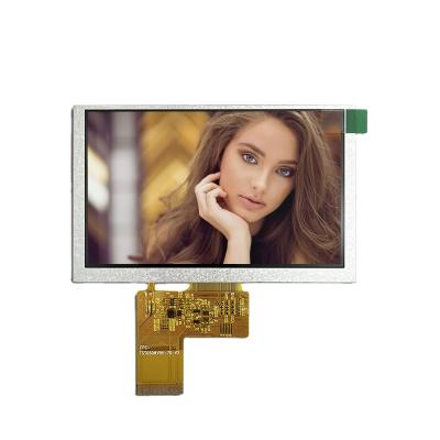 China 5 Inch 800*480 RGB Industrial Outdoor Readable Parallel Screen Small Transflective Lcd Application Sunlight LCD Module for sale