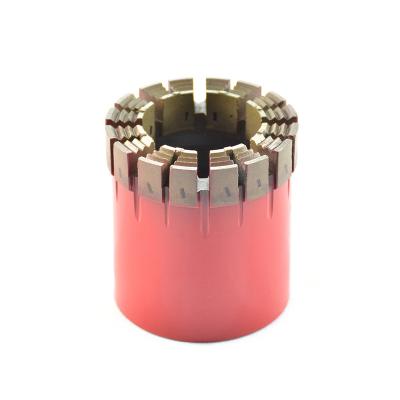 China Well Drilling AQ Bq Nq HQ PQ Trapezium Water Way Diamond Core Drill Bits for sale