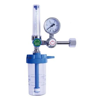 China Medical Portable Oxygen Cylinder Oxygen Regulator and Medical Oxygen Cylinder Flowmeter with Flowmeter for sale