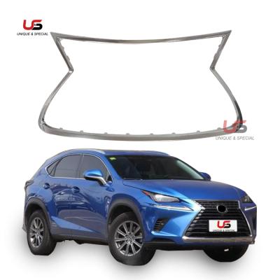 China Chrome Plastic High Quality Molding For 2018 2019 Lexus NX200 NX300 OEM 53121-78060 Front Grills Chrome Trims ABS for sale