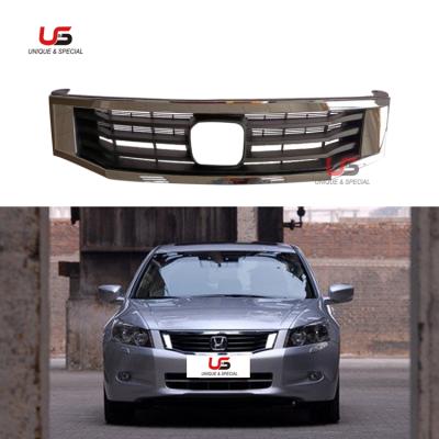 China High Quality Car Brand Plastic Chrome Front Grille For 2008 2009 2010 Honda Accord Grills 71121-TA0-A00 for sale