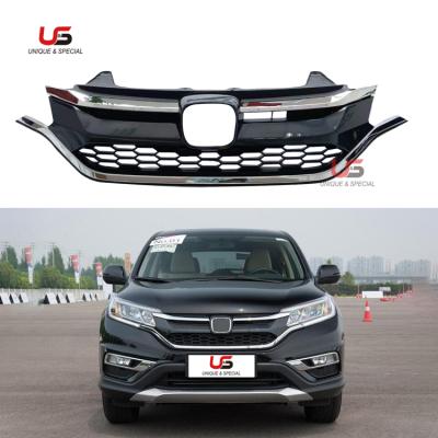 China High Quality Car Plastic Chrome Front Grille For 2015 2016 Honda CRV Front Bumper Upper Grill OEM 71121-TFC-H01 for sale