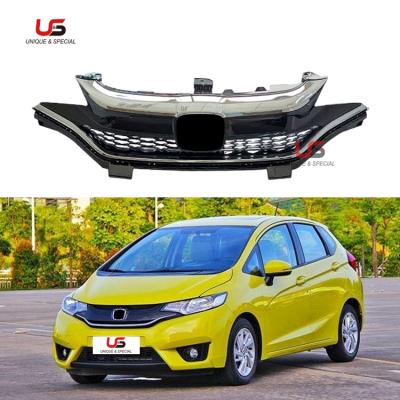 China High Quality Car Plastic Chrome Front Grille For 2018 2019 Honda Fit Upper Jazz GK5 Front Bumper Grill OEM 71121-T5H-H50 for sale