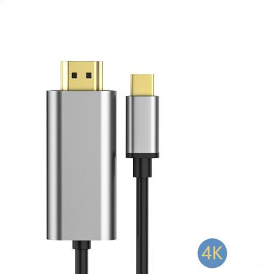 China COMPUTER Factory Price Aluminum Shell Phone And Computer Video Adapter 4k*2k Type C To Wire for sale