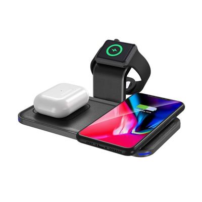 China For professional airpods production 3 in 1 charger charging stations wireless charger radio for sale