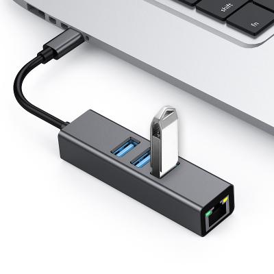 China Alloy Factory Wholesale Usb3.1 4k Type C To Type C /Usb Aluminum Shell Usb Hub C Hub for sale