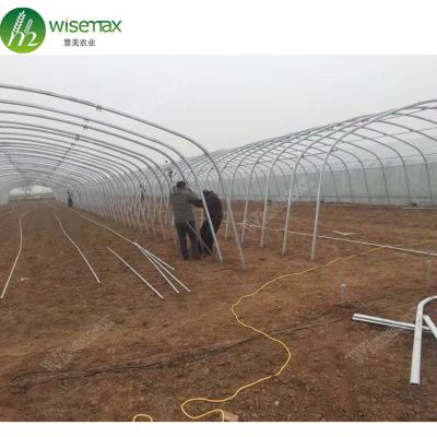 China PE Greenhouse Structure - Hot Dip Galvanized Steel Pipes Structure Greenhouse for sale