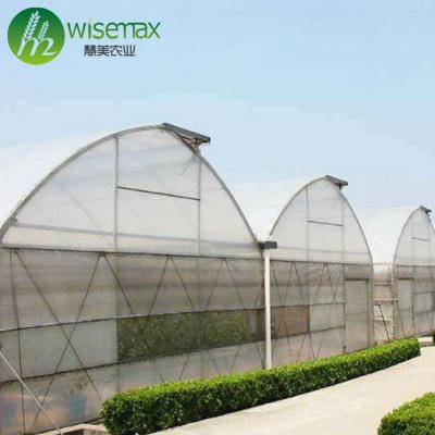 China Waterproof Commercial Low Cost Gutter-Connected Sawtooth Greenhouse for sale