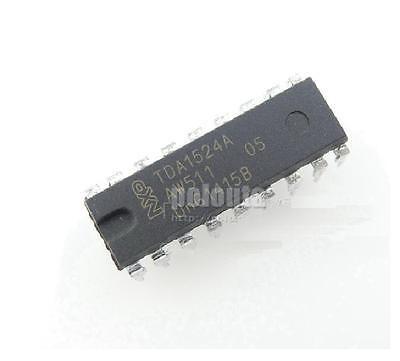 China TDA1524 TDA1524A DIP-18 Stereo Tone Volume Control Circuit Standard NEW for sale